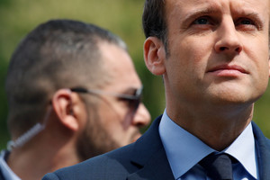 Emmanuelis Macronas sukritikavo Turkiją