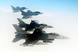 Baltijos regiono oro erdvėje prasidėjo NATO oro pajėgų pratybos „Ramstein Alloy“