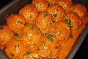 Lengvai paruošiami purūs ir sultingi mėsos kukuliai pomidorų padaže