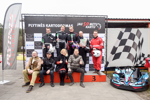 Plytinės kartodromas 50-mečio proga pasipildė itin galingais kartais