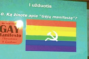 Tikybos mokytoja buvo pasijutusi Dievo pirštu