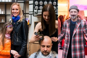 Plaukų stilistas Valerijus Gigevičius garsenybes sukvietė netikėtam išbandymui