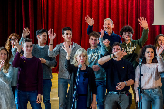 Palermas – Vilnius: gimnazijų mainai, prasidėję Lietuvos aikštės atidarymo šventėje