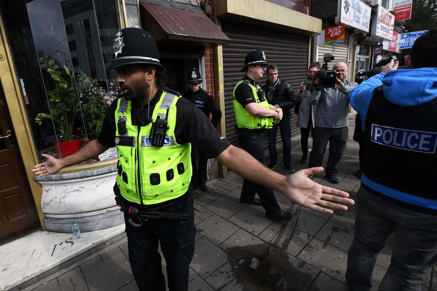 Londono policija surengė antiteroristinius reidus.