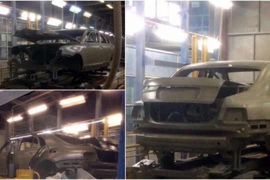 Specialiai Vladimirui Putinui gaminamas limuzinas – jau ant konvejerio