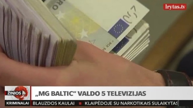 Koncernas „MG Baltic“ valdo 5 televizijas