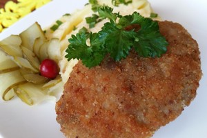 Tradicinis šnicelis: traški plutelė ir tobulas skonis