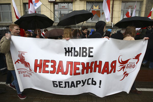 Prieš planuojamus protestus įkalintas Baltarusijos opozicijos lyderis