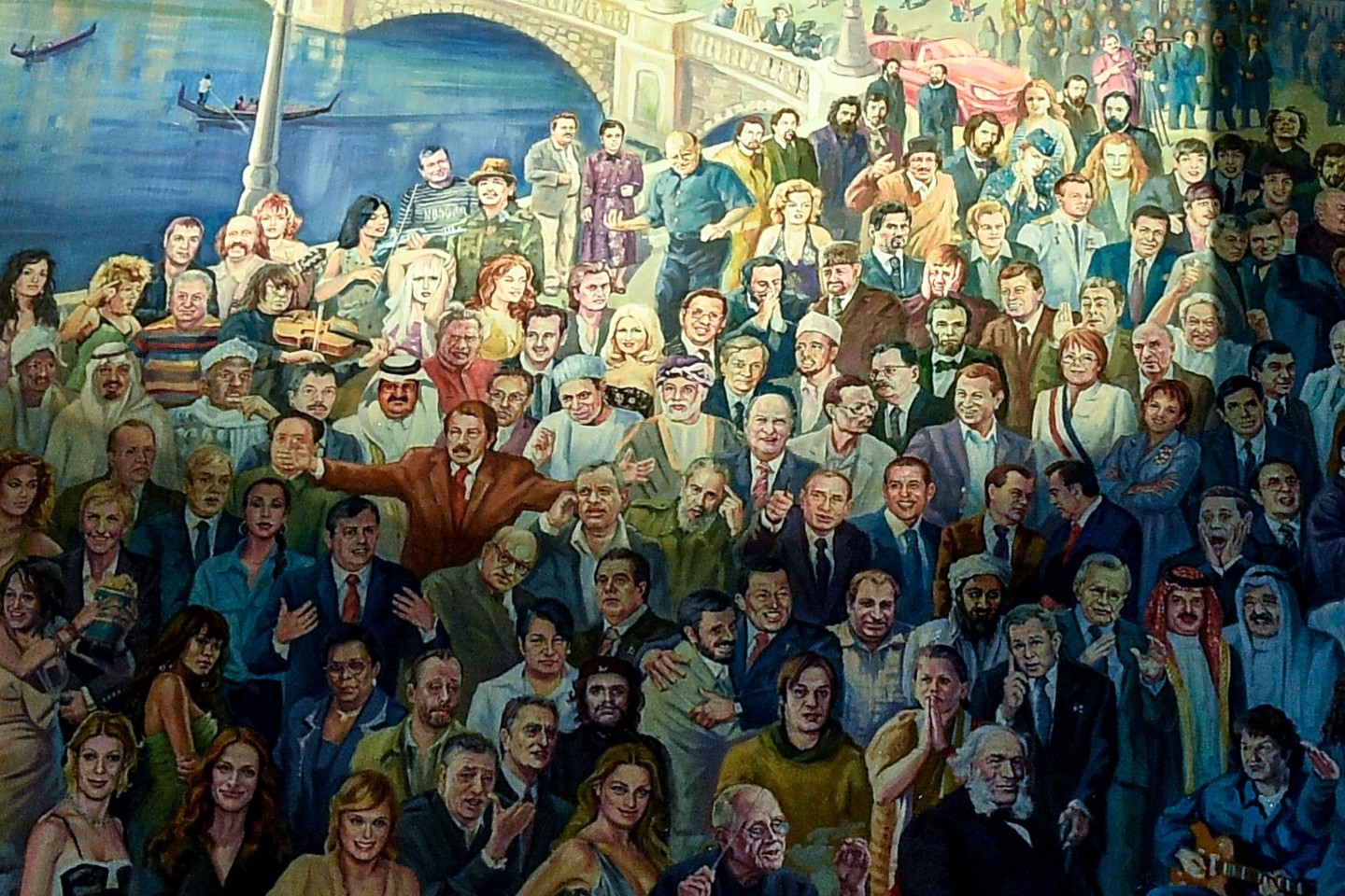 Lietuvoje gyvenantis armėnų dailininkas M.Sagojanas nutapė paveikslą, kuris žadina vaizduotę.<br>V.Ščiavinsko nuotr.