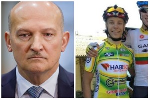  Dviračių federacijos prezidentas apie L.Rumšo mirtį: „Šokas. Jis buvo mūsų rinktinės narys“