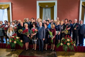 Lietuvos medicinos darbuotojams įteikti garbingi apdovanojimai