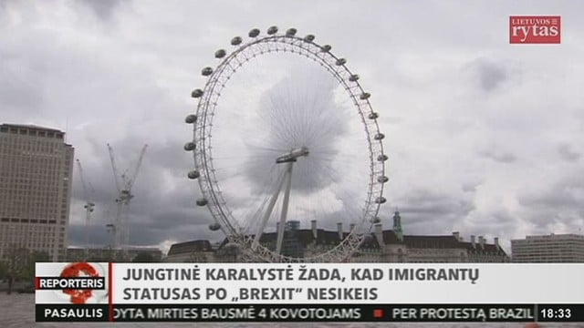 Jungtinėje Karalystėje gyvenantiems imigrantams sąlygos po ,,Brexit“ nesikeis