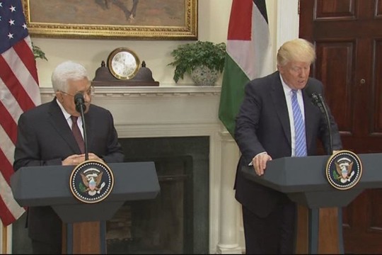 Donaldas Trumpas pareiškė būsiąs Izraelio ir Palestinos taikos garantu