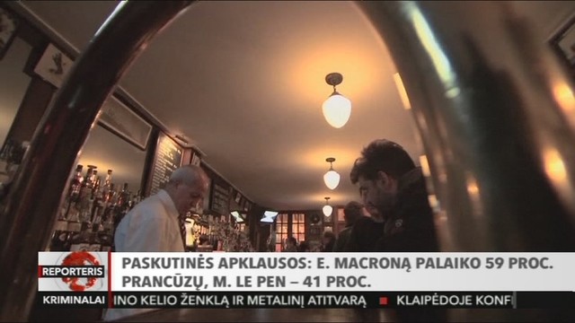 Paskutinės Prancūzijos prezidento rinkimų apklausos: Emanuelį Macroną palaiko 59 proc. 