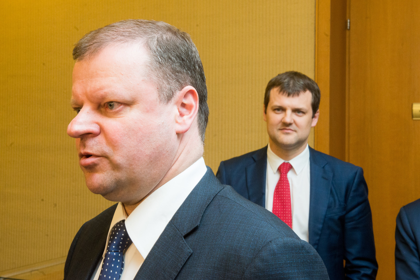 Premjeras susitiks su naujuoju socialdemokratų pirmininku.