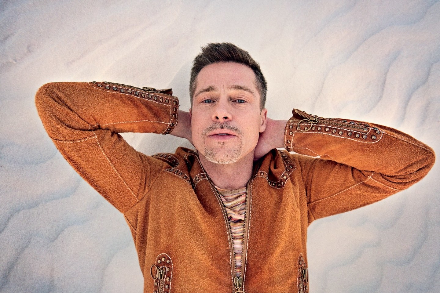  Brado Pitto fotosesija.<br>„GQ Style" nuotr.