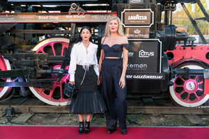 Liutauro Salasevičiaus kolekcijos pristatyme – ir skyrybas išgyvenanti Šorena Džaniašvili