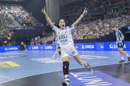 Vengrijos klubo rankininkės laimėjo dramatišką Čempionių lygos finalą
