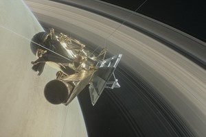 Tarpas tarp Saturno ir jo žiedų yra visiškai tuščias