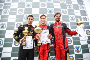 Įtemptas pirmąsias Lietuvos kartingo čempionato lenktynes laimėjo Justas Jonušis