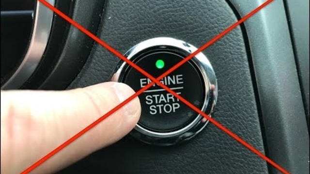 Kas būtų, jei važiuodami 90 km/h greičiu nuspaustumėte automobilio „START/STOP“ mygtuką?