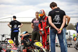 Paulius Paškevičius papasakojo, kas nutiko pirmose kartingo čempionato lenktynėse