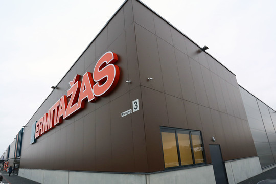  „Vilniaus prekybos“ įmonių apyvarta pūtėsi, labiausiai  – „Ermitažo“ 