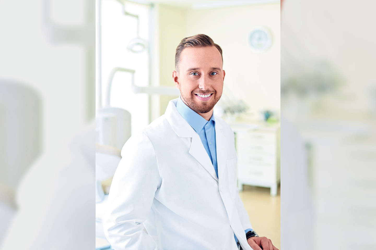 Panevėžio implantologijos centro gydytojas, burnos chirurgas Rokas Kuprys.<br> Asmeninio archyvo nuotr.