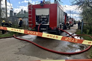 Tragiškas gaisras Vilniuje: užsiliepsnojus namui žuvo du žmonės