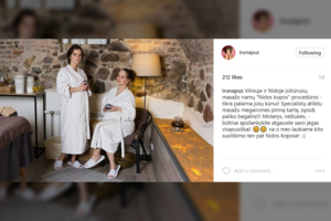 Besilaukiančios Irūna ir Ineta Puzaraitės mėgavosi užburiančiais malonumais