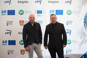 Ketvirtadienio vakarą žinomi atlikėjai Europos dieną atšventė Klaipėdoje