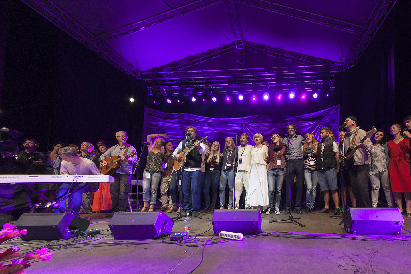 Jubiliejinis „Purpurinis vakaras“: vakaro koncertas tapo trijų dienų muzikos ir kūrybos festivaliu.<br>Organizatorių nuotr. 