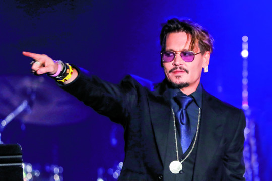 Tekstų nesimokantis Johnny Deppas sufleriui švaistė šimtus tūkstančių dolerių