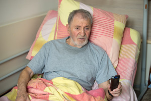 Į Lietuvą grįžęs Vaclovas Daunoras dienas leidžia globos namuose