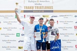 Tautvydas Barštys gimtadienį švęs Trakų triatlono trasoje