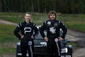 Benediktas Vanagas pristatė šturmanę, kuri įsitaisys šalia jo naujajame „Black Ghost”