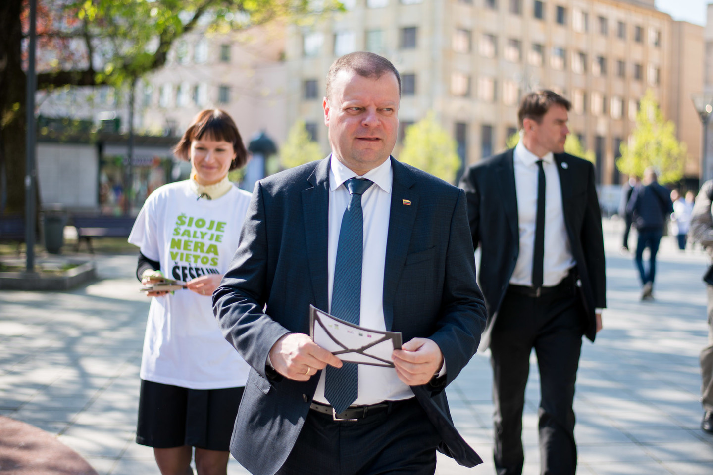 S.Skvernelis sakė apsisprendęs dėl prezidento rinkimų, tačiau sprendimo neatskleidė.