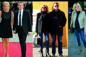 Prancūzijos prezidento žmona Brigitte Trogneux-Macron pravėrė savo spintą