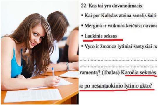 Po atlikto testo tikybos pamokoje vaikams kilo labai daug klausimų