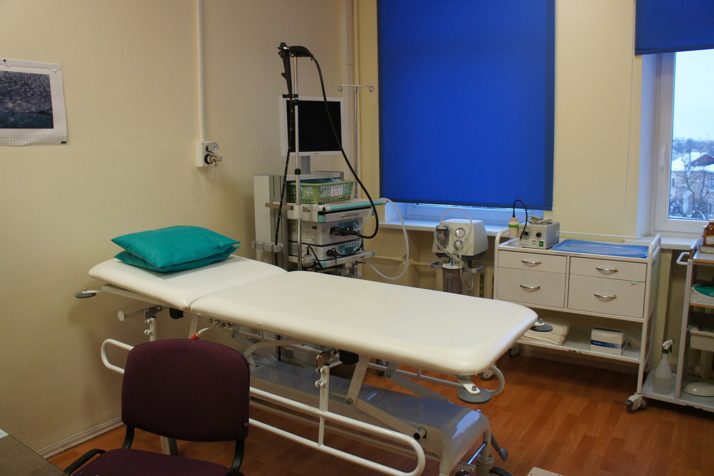 Iš šio kabineto vagišius pagrobė brangią gastroskopo detalę.