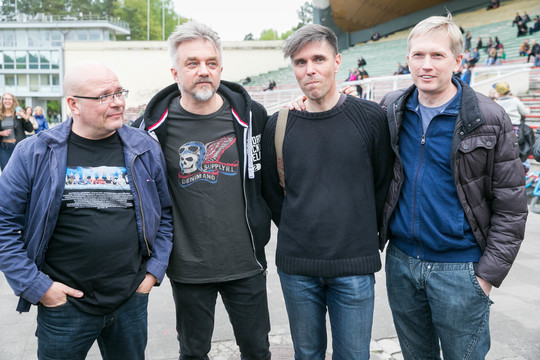 Vingio parke būrį gerbėjų vėl surinko legendinė grupė „Foje“: „Tai – paskutinis taškas“