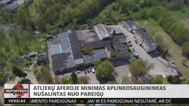 Atliekų aferoja minimas aplinkosaugininkas nušalintas nuo pareigų