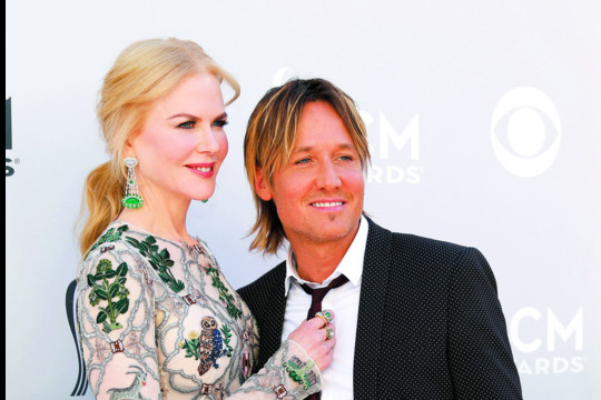 Keithas Urbanas santuoką su Nicole Kidman gelbėja neįprasta dovana  