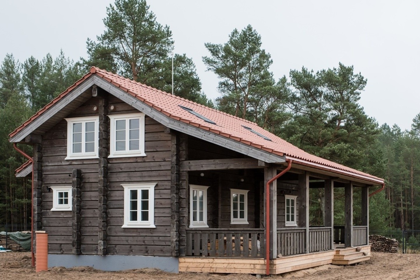 Šiandien lietuvių gaminamuose namuose ilsisi turtingiausios norvegų šeimos.<br> „LHM“ nuotr.