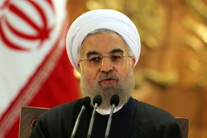 Irano prezidentas Hassanas Rouhani rinkimuose iškovojo antrąją kadenciją