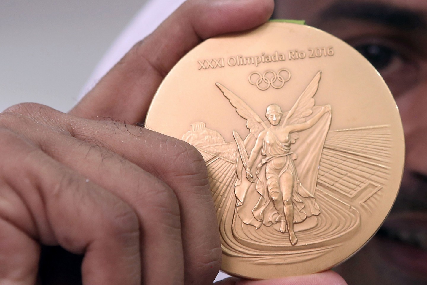  Rio de Žaneiro olimpiados bronzos medalis<br> AFP nuotr.