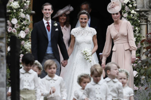Karališka puota: Pippa Middleton susituokė su svajonių jaunikiu