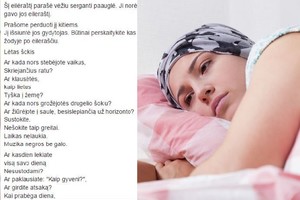 Feisbuke plintantis jautrus eilėraštis suklaidino tūkstančius lietuvių 