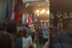 Kuršėnų šventėje papiktino vaizdelis prie scenos: „Kodėl turiu į tai žiūrėti?“