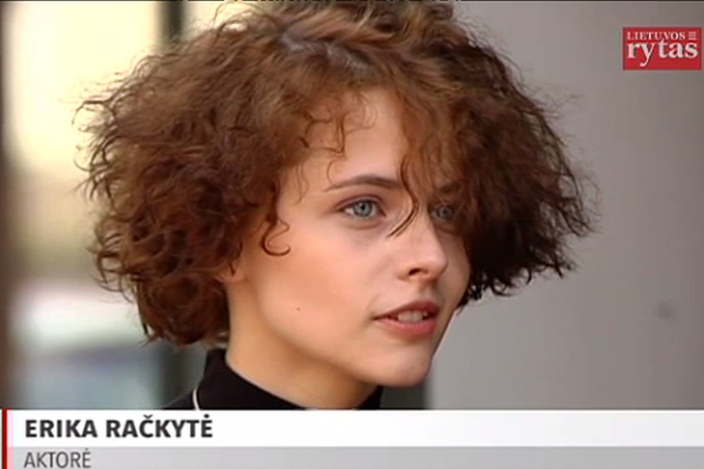 Aktorė teigia patyrusi priekabiavimą.